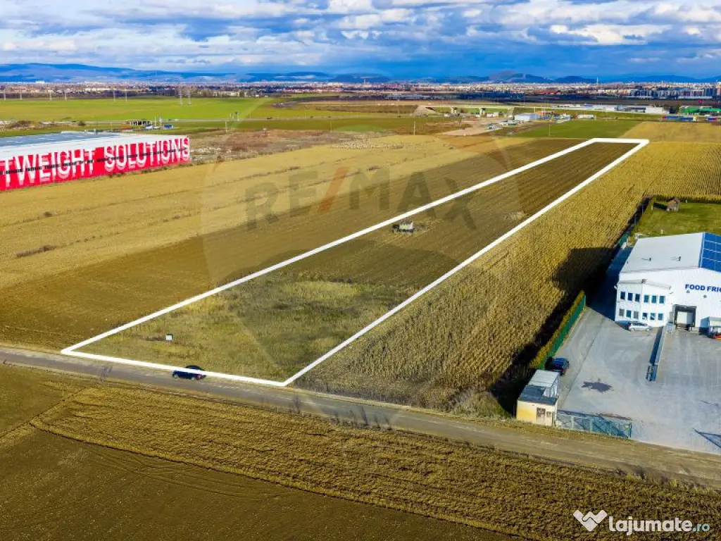 COMISION 0% Teren 25,000mp Ghimbav / Strada Sanzienei 