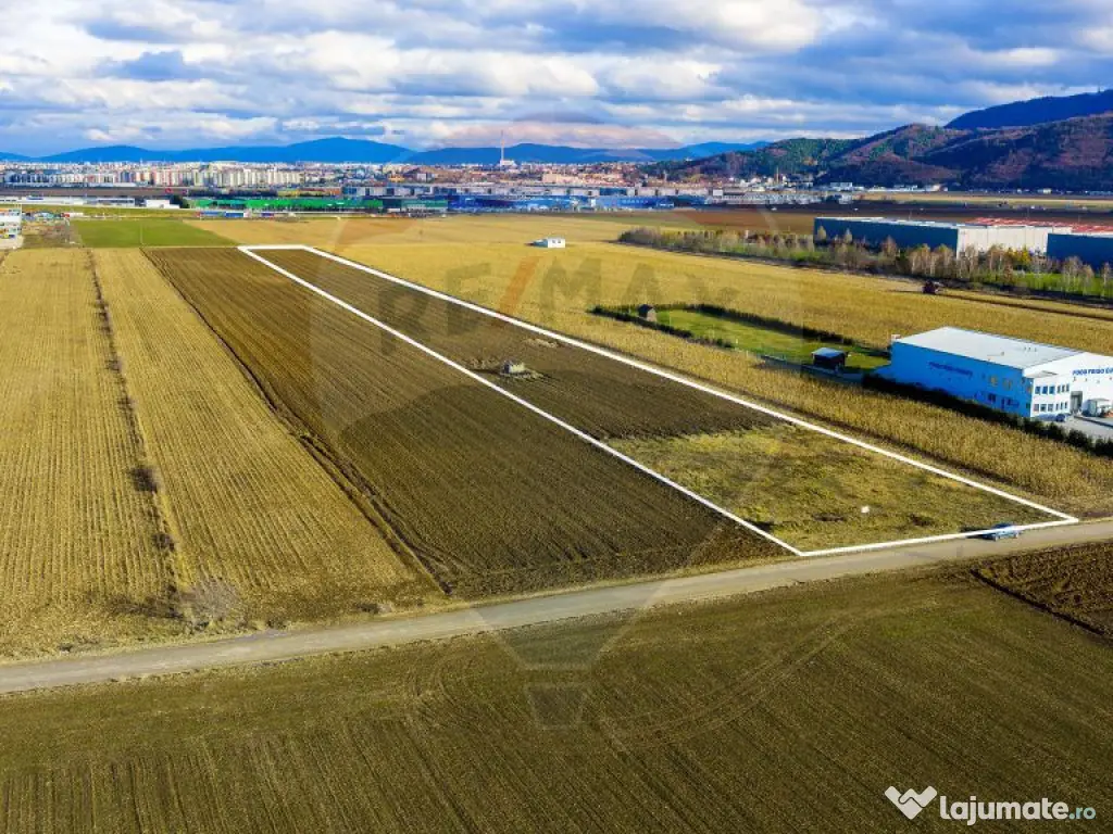 COMISION 0% Teren 25,000mp Ghimbav / Strada Sanzienei 