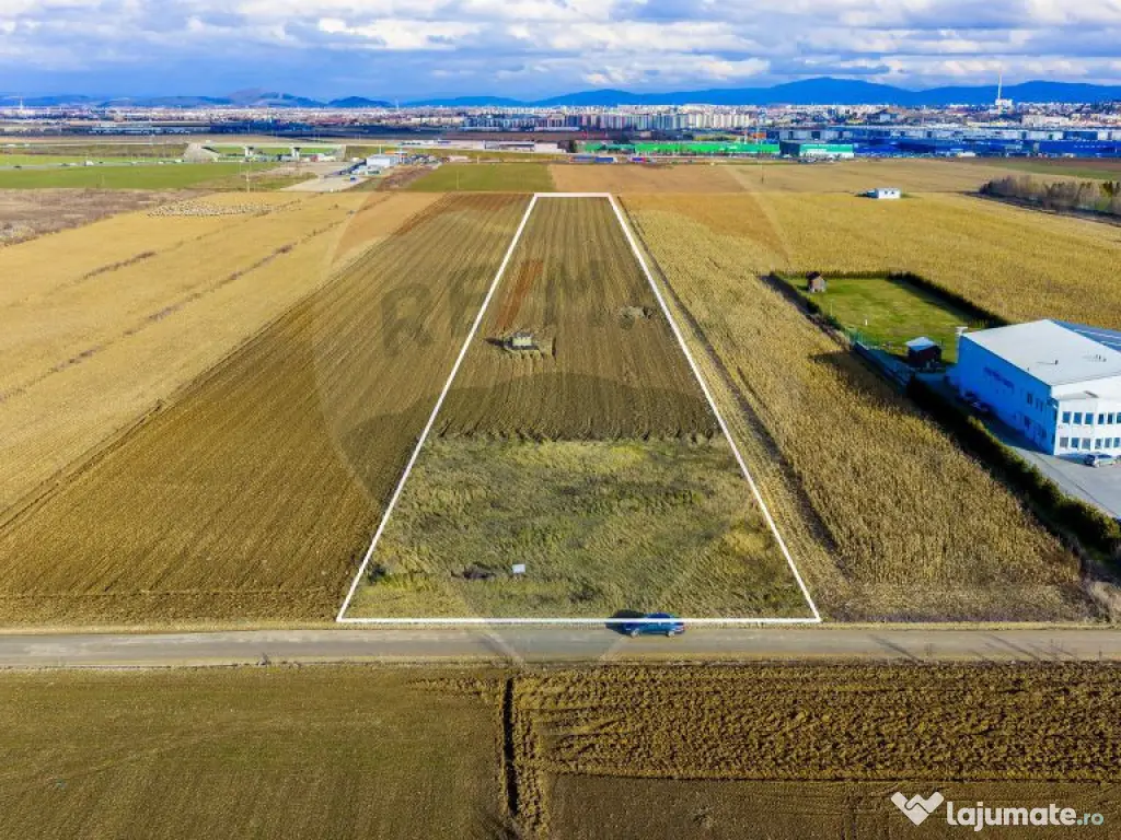 COMISION 0% Teren 25,000mp Ghimbav / Strada Sanzienei 