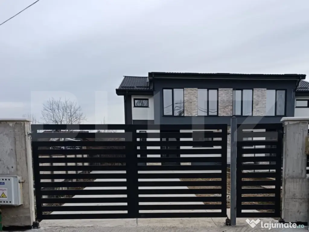 Casă nouă de închiriat, confort premium la 3 minute de T?