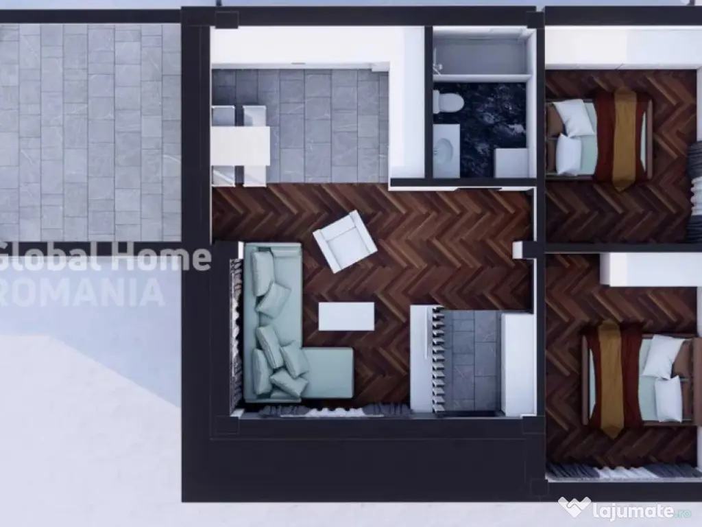 Casa 90MP | Afumati | 2 locuri de parcare | Complex Rezident