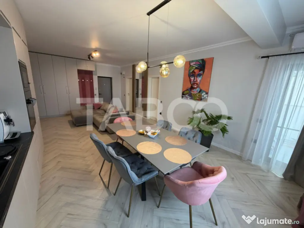 Apartament etaj intermediar la cheie premium balcon parcare 