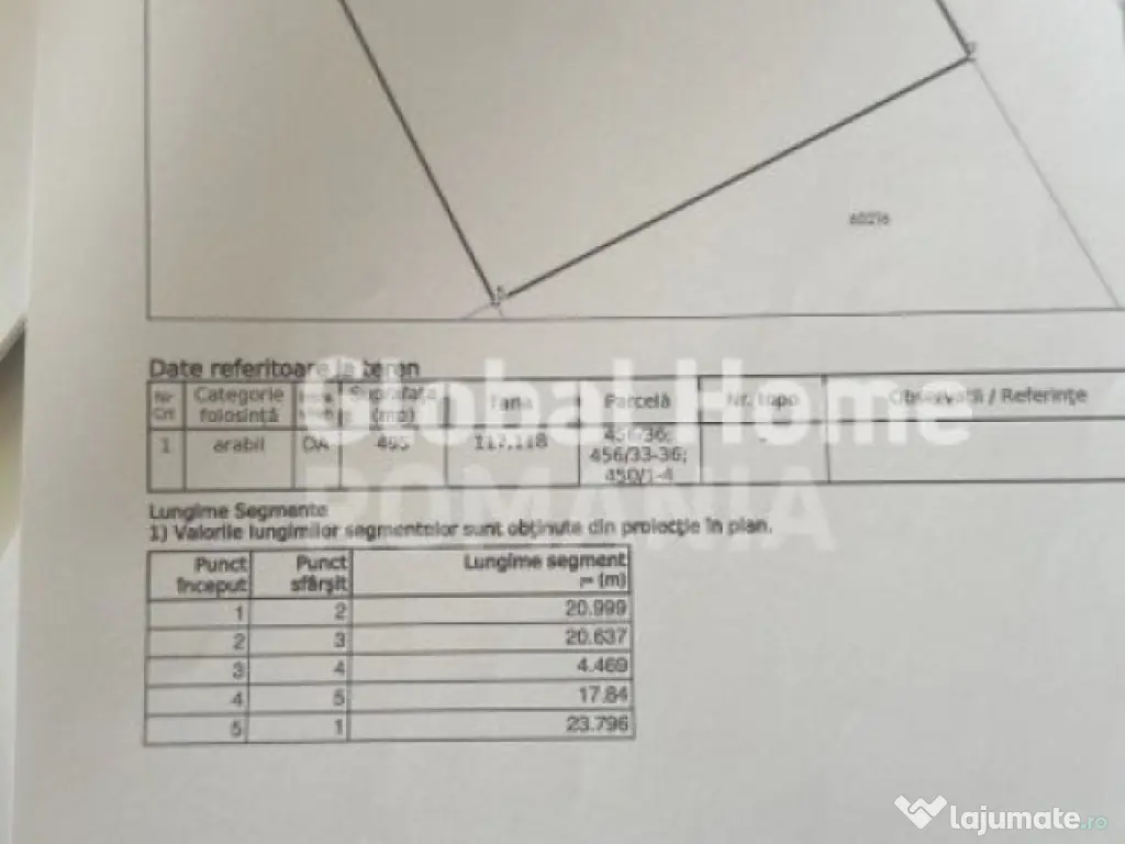 Teren 495 MP | Corbeanca | Intravilan | Oportunitate de inve