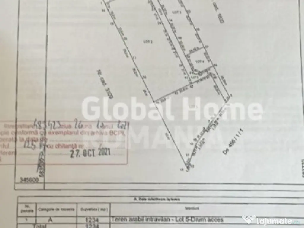 Teren 495 MP | Corbeanca | Intravilan | Oportunitate de inve
