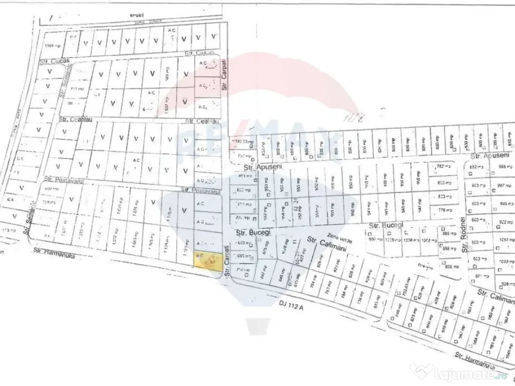 Teren intravilan cu dublu front stradal I Poiana Craitelo... 