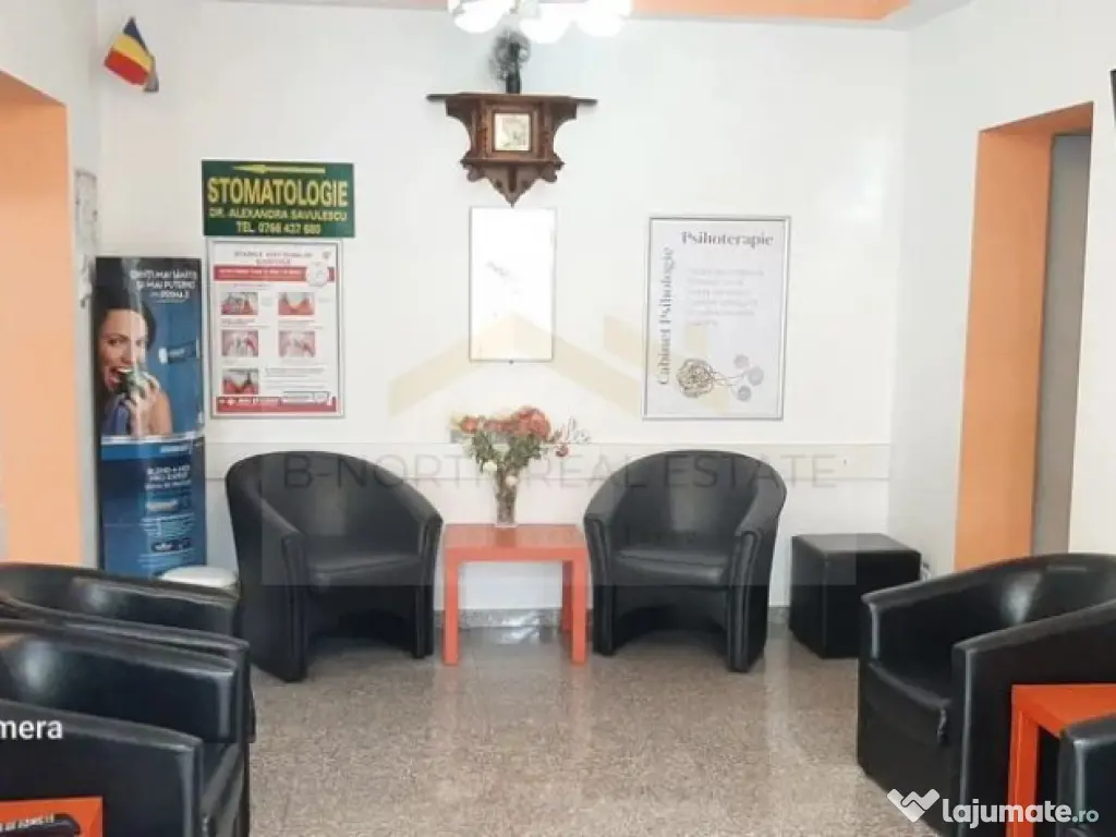 Spațiu cabinet în Clinica Ioana – Utilități incluse 