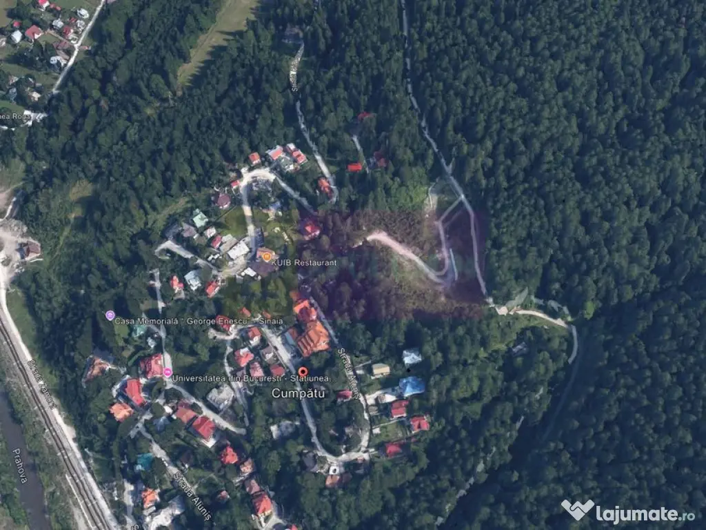 Teren extravilan in Sinaia (25 euro/mp) 