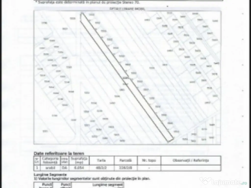 De vanzare, Teren intravilan, 2 fronturi, 6054mp, Clinceni 