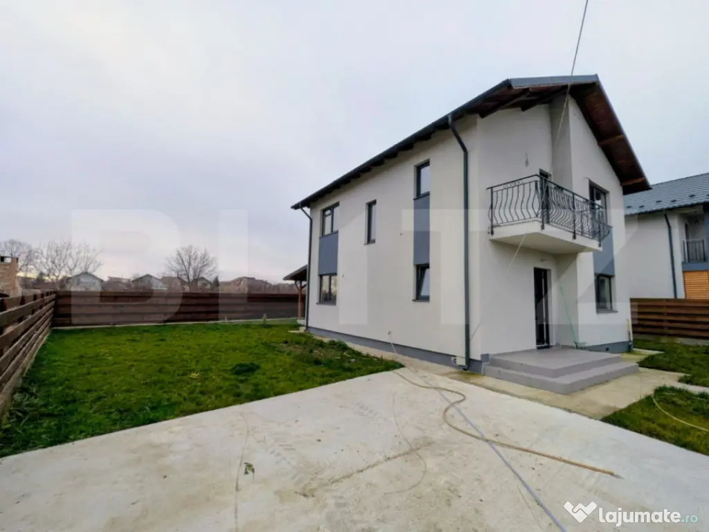 Casa de vanzare, P+1 – 110 mp utili, teren 395 mp, zona Va