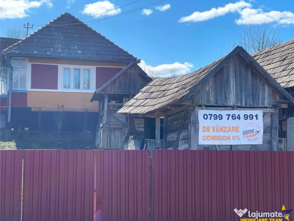 TUR 3D! Locuinta traditionala 4300 mp teren,pomicultura,an 