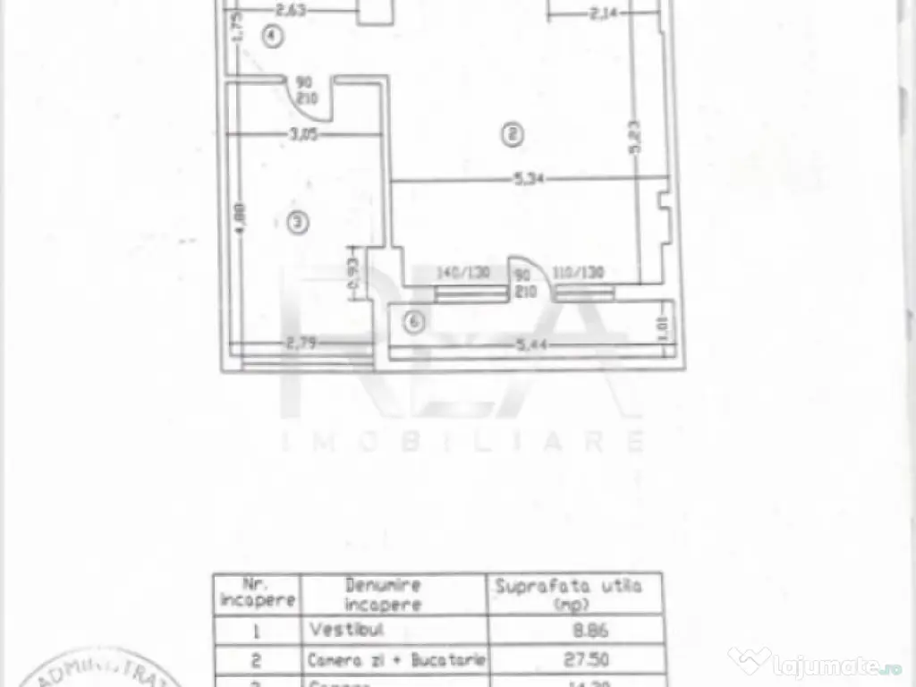Apartament cu 2 camere la 5 minute de metroul Nicolae Grigor