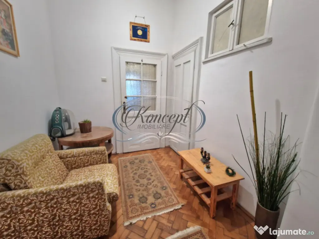 Apartament cu gradina si atmosfera boema, zona Semicentrala