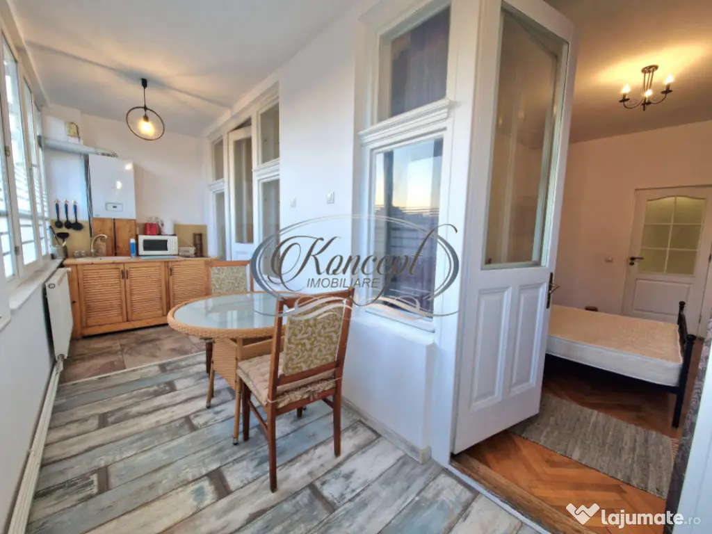 Apartament cu gradina si atmosfera boema, zona Semicentrala