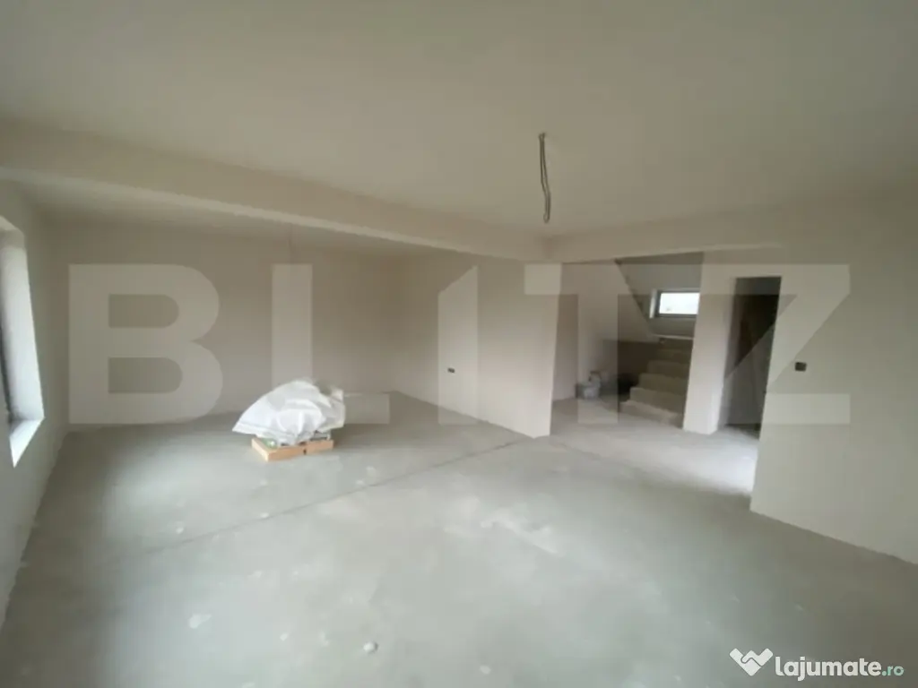 Casă individuală 4 camere, 120 mp utili, zona Bucium