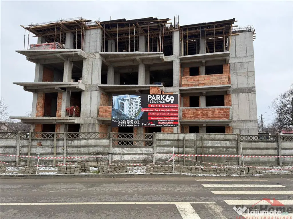 Park 69 - Unirea Principatelor, studio 53 mp utili, etaj 1,