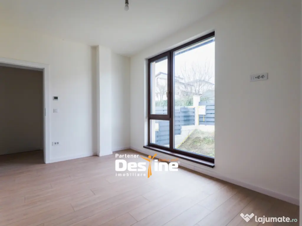 Duplex modern P+1+P calitate superioară 116 mp teren 390 mp 