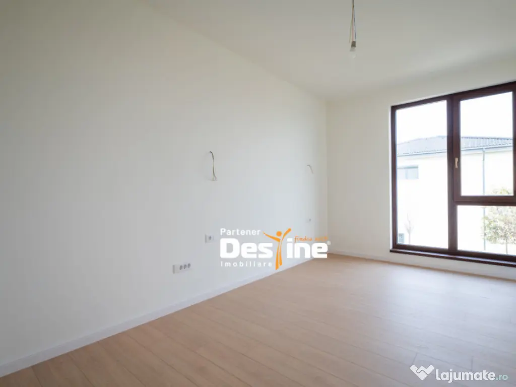 Duplex modern P+1+P calitate superioară 116 mp teren 390 mp 