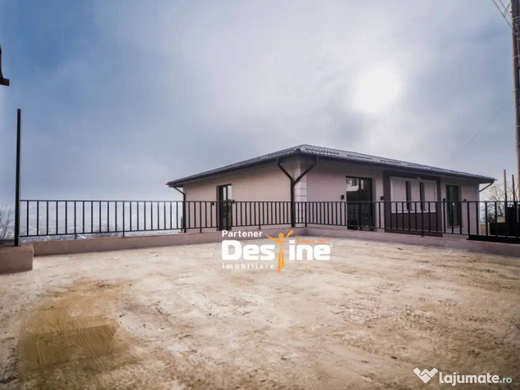 Duplex modern P+1+P calitate superioară 116 mp teren 390 mp 