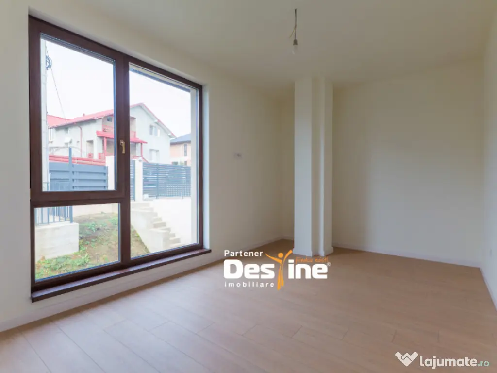 Duplex modern P+1+P calitate superioară 116 mp teren 390 mp 