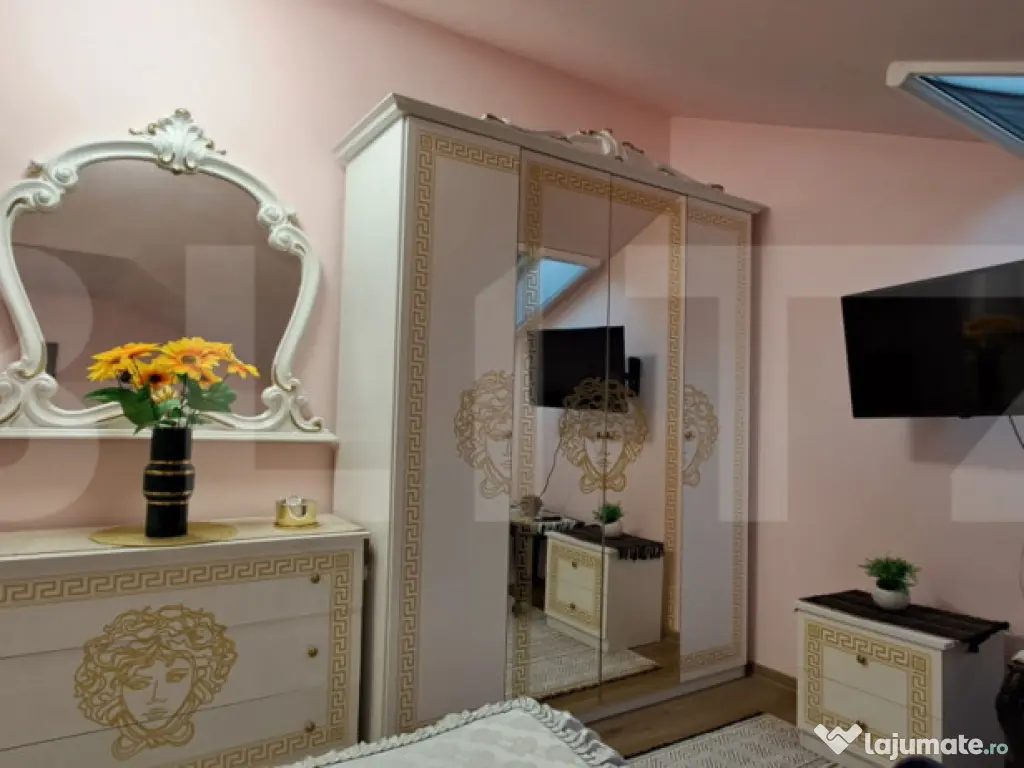 Apartament la mansarda, cu 3 camere, 60 de mp, in zona Teilo