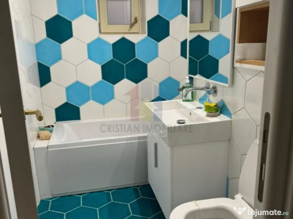 3 camere, etaj 1, Renovat in totalitate 2020, Mobilat si Uti