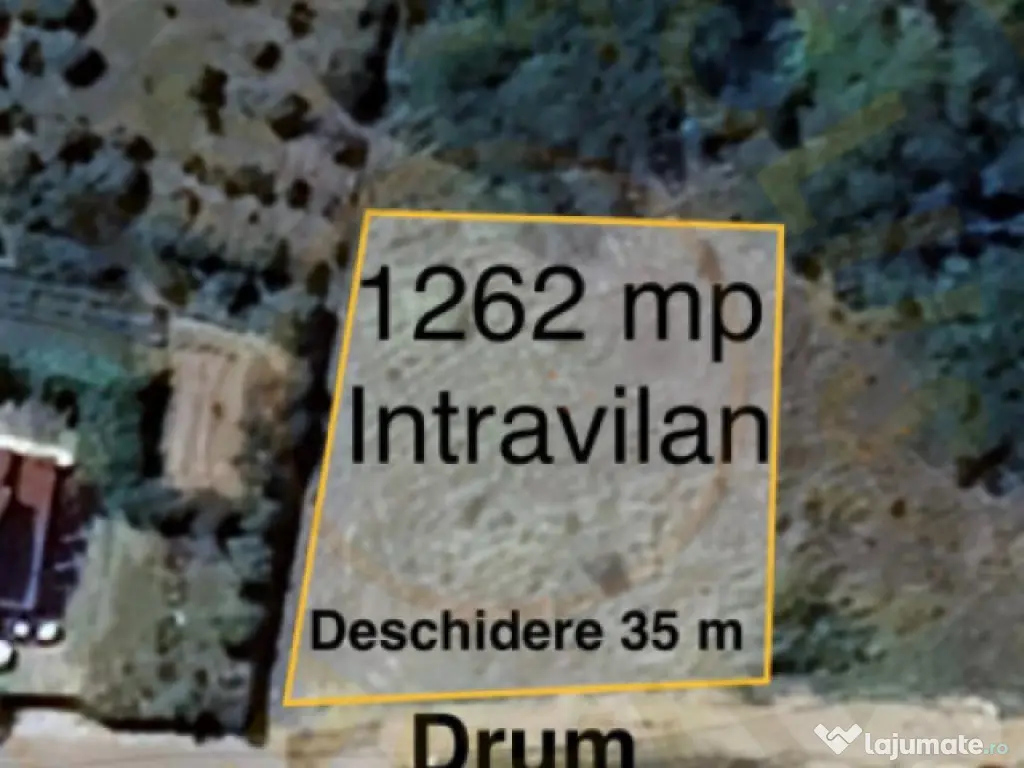 Teren 1262 m2 intravilan sau parcelat Smeura Stoenari Arges