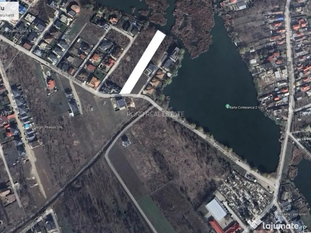 Teren cu deschidere la lac ideal pentru o locuinta