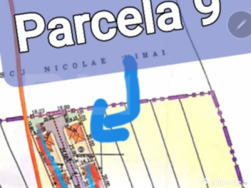 Teren intravilan cu PUZ, 529 mp, zona Priseaca