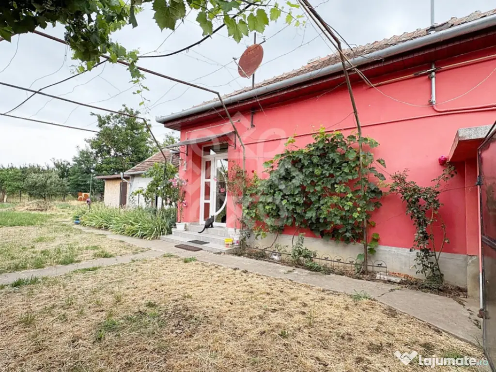 Casa cu teren la 22 km de Oradea, Santaul Mare, Bihor 