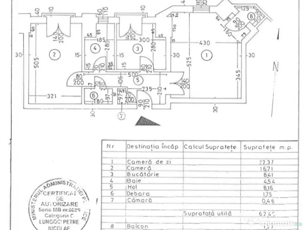 Apartament 2 camere Unirii-Bdul Libertatii 