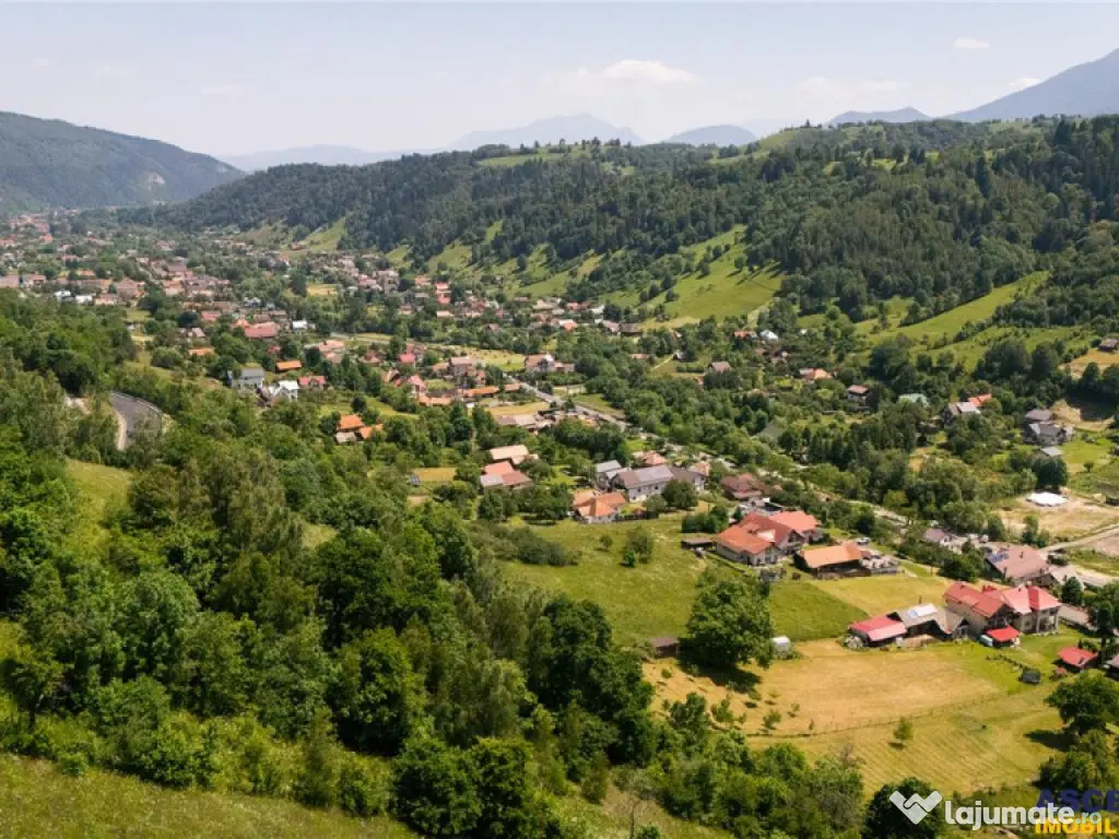 FILM! 1.450 mp intravilan, la DN, incantare peisagistica, Br