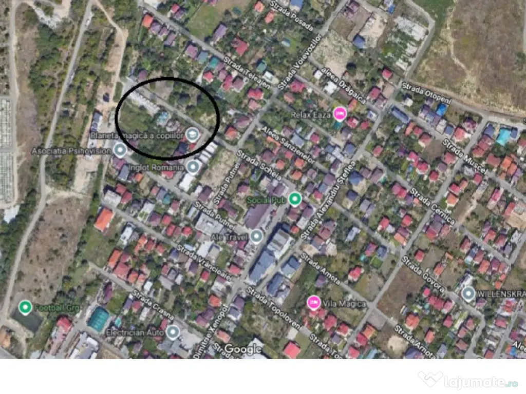 Teren intravilan Constanta zona Kamsas