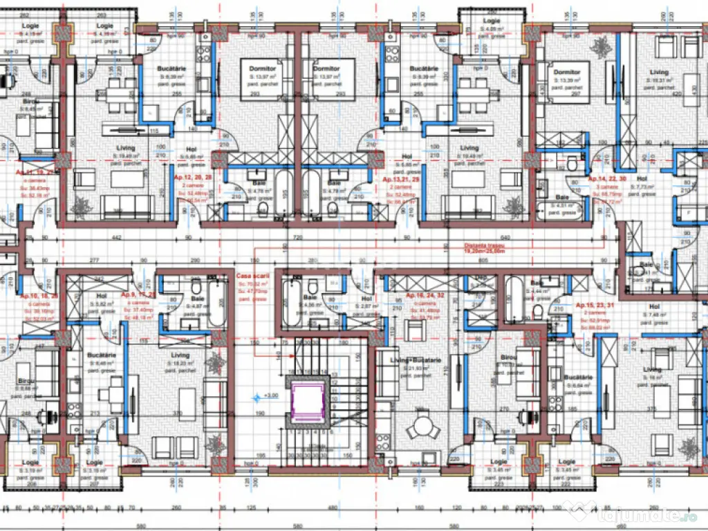 APARTAMENT DECOMANDAT,2 CAMERE, ETAJ 1, VALEA ADANCA, COMSIO 