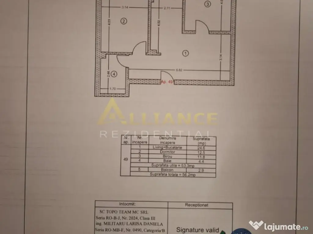 Apartament 3 camere-Gata de mutare- Pasarela Berceni 