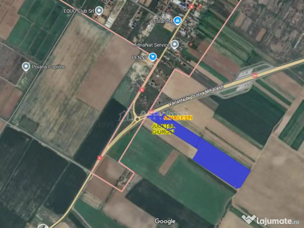 9 ha, Intravilan, Centura Mihailesti, Barter, Joint Venture 