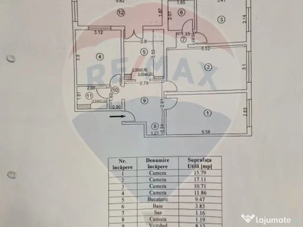 Apartament cu 4 camere mobilat - Dristor / Central Propri... 