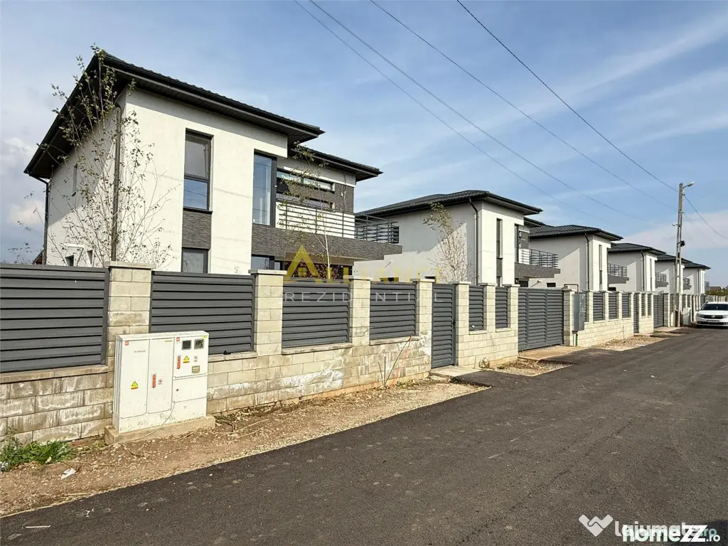 Vile individuale | 4 camere | 2 bai | Curte amenajata | Asfa 