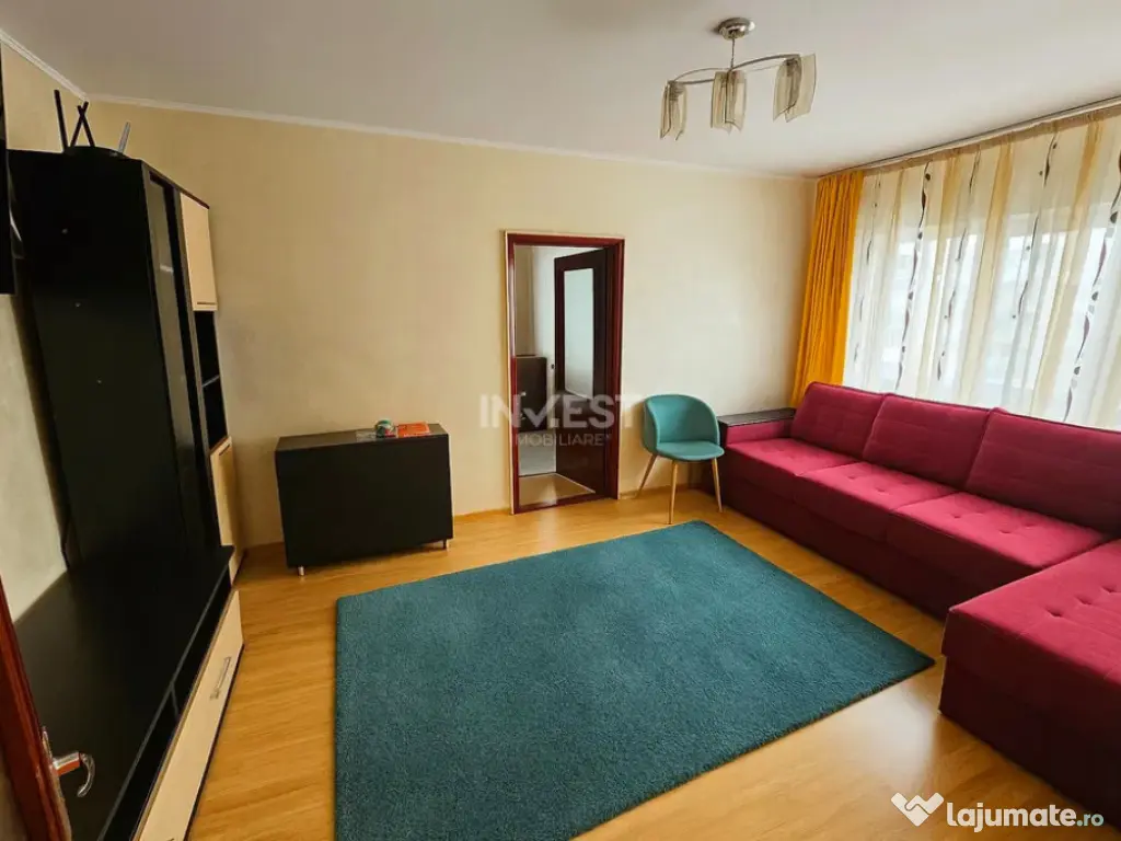 Apartament 2 camere-Podu Ros-sens giratoriu-bloc fara risc 