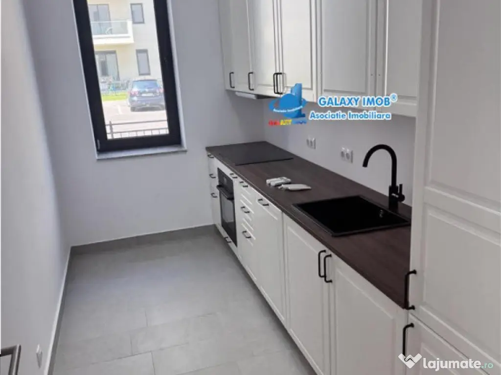 3 camere parter cu gradina bloc 2024 Baneasa Greenfield