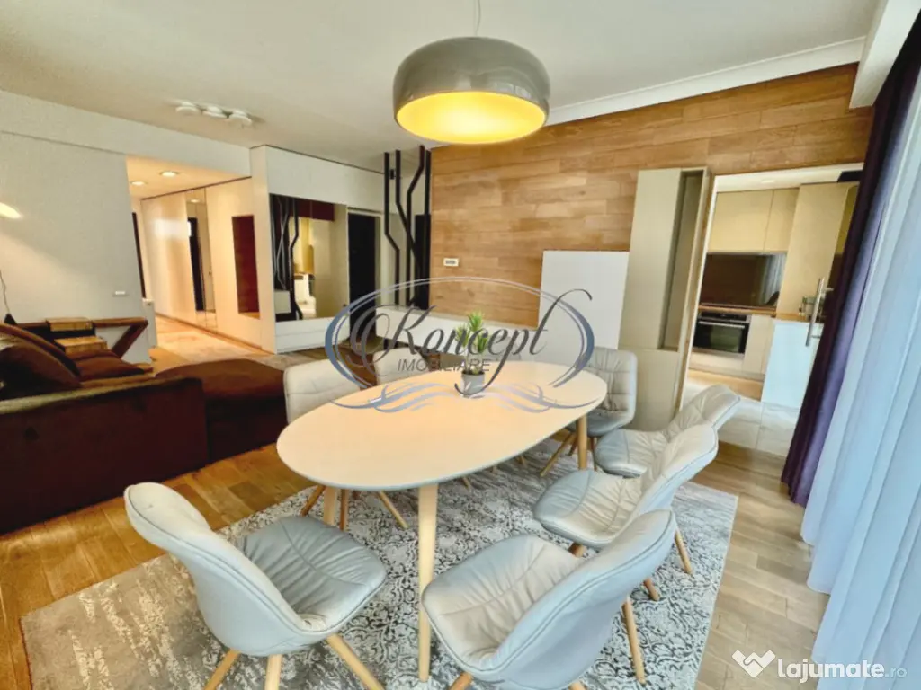 Apartament elegant cu finisaje premium si 2 parcari in Manas