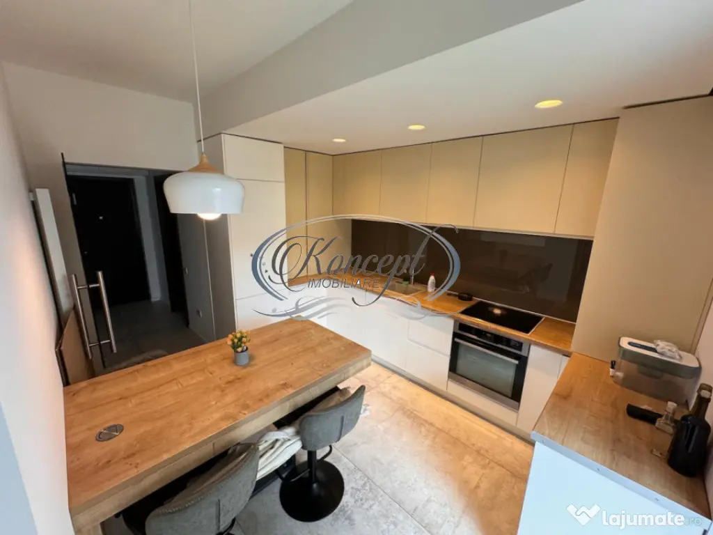 Apartament elegant cu finisaje premium si 2 parcari in Manas