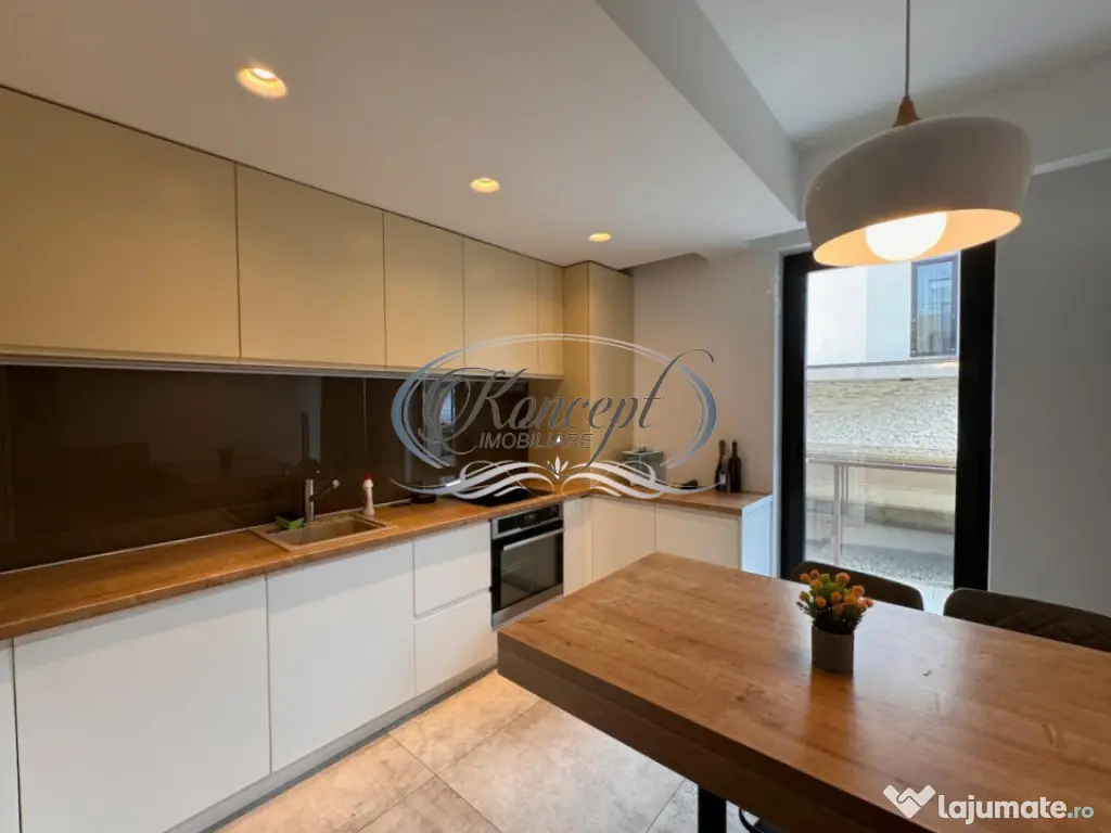 Apartament elegant cu finisaje premium si 2 parcari in Manas