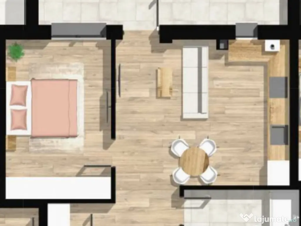 Apartament 2 camere, 42 mp, zona Centrul Vechi 