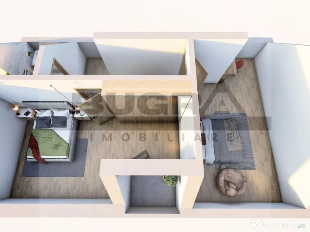 Apartament 4 camere, 100 mp, gradina, parcare, zona Traia... 