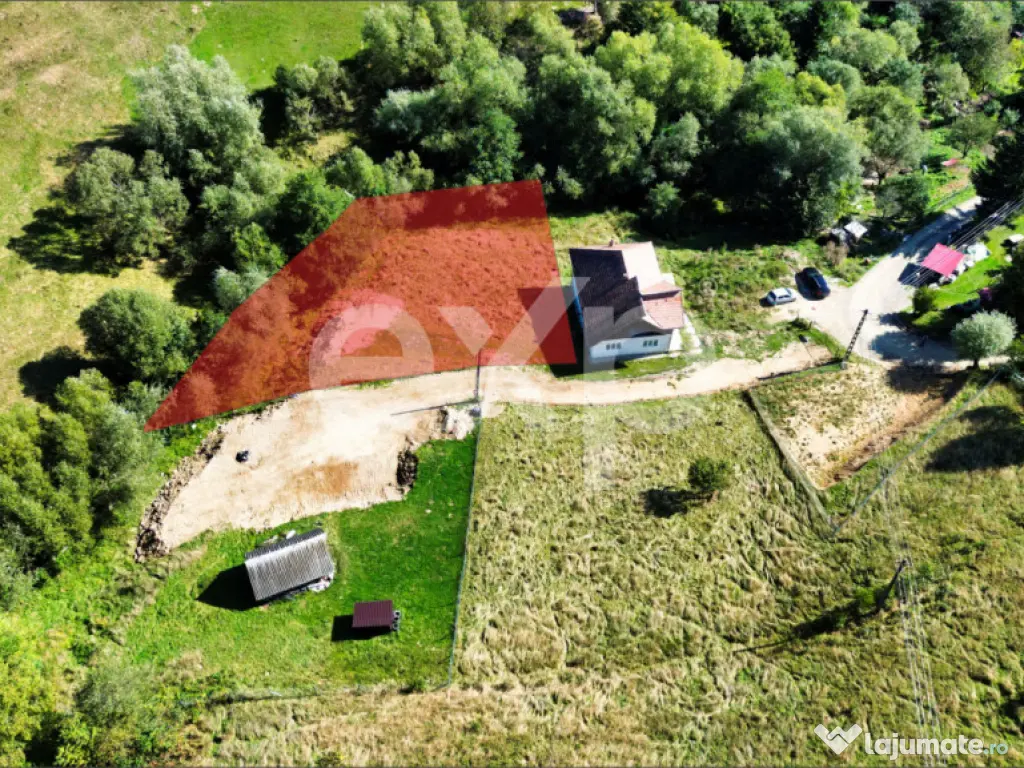 Teren intravilan 1.000 mp în Zărnești – zonă liniștit