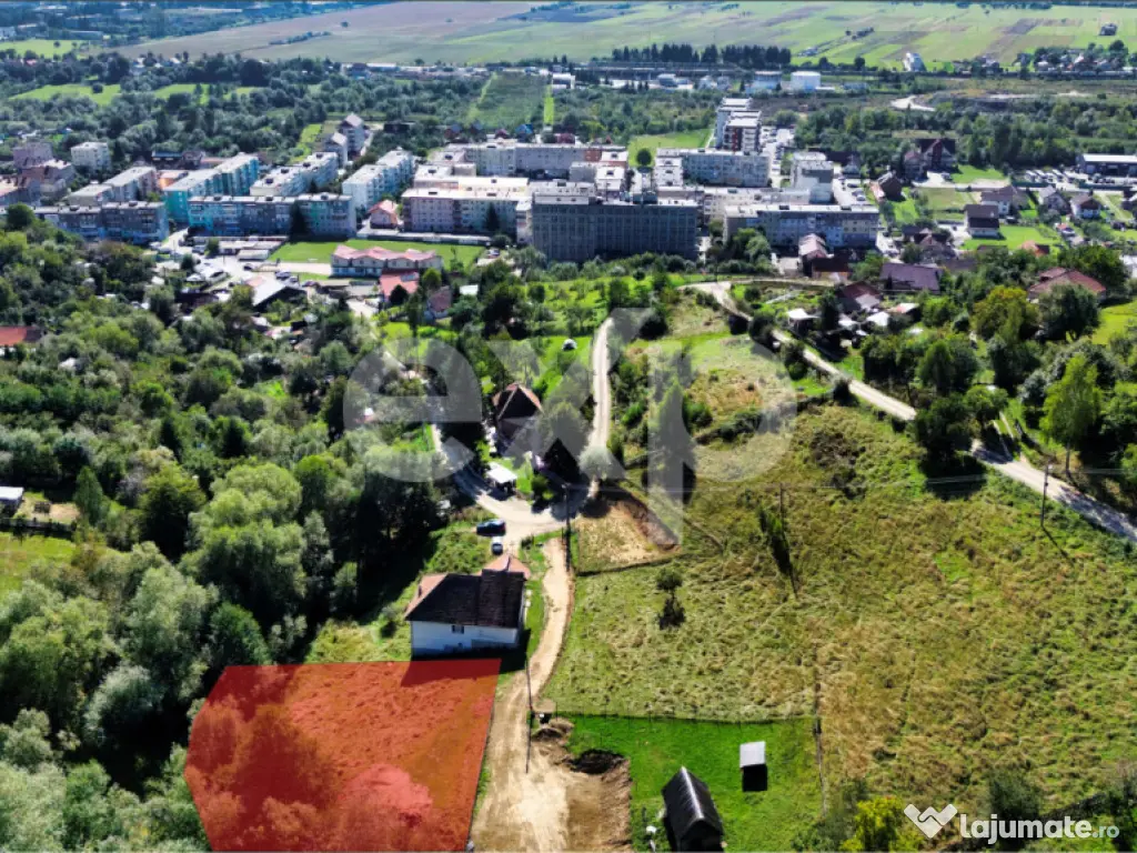 Teren intravilan 1.000 mp în Zărnești – zonă liniștit