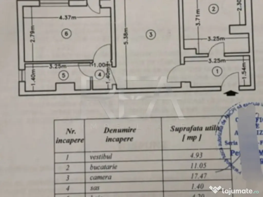2 camere, 4/8, bloc 1989, 56mp-Panduri-13 Septembrie 
