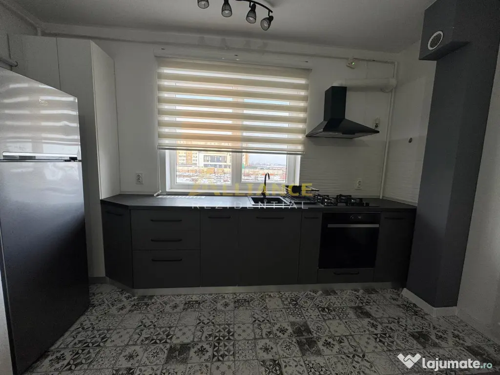 Metrou Berceni, 2 camere mobilat cu balcon 