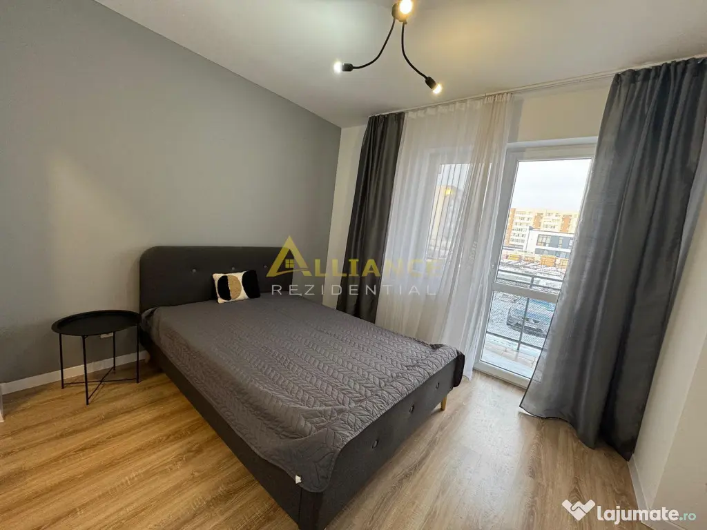 Metrou Berceni, 2 camere mobilat cu balcon 