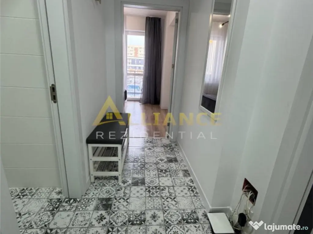 Metrou Berceni, 2 camere mobilat cu balcon 